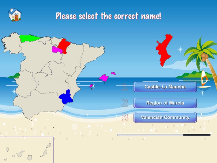 Spain Puzzle Map screenshot-4
