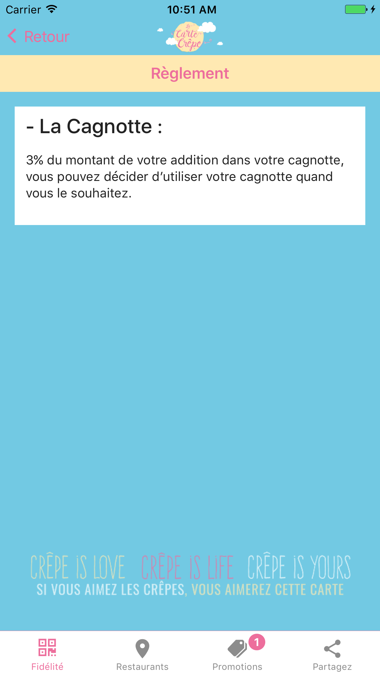 La Carte Crêpe screenshot 2