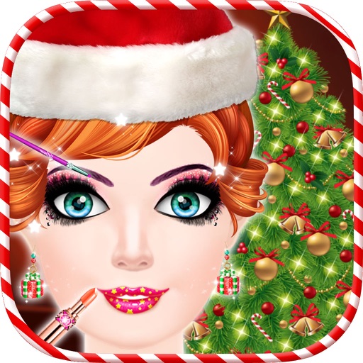 Christmas Party Hair Salon & Spa : Hairstyle Games Icon