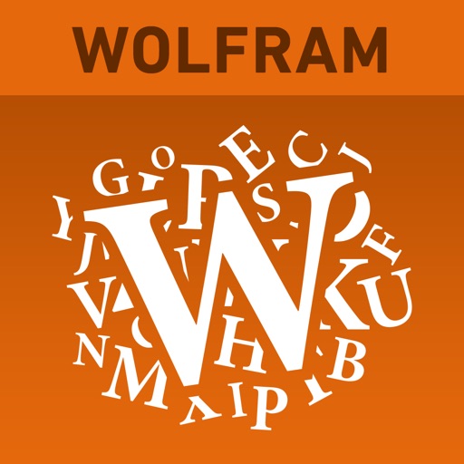 Wolfram Words Reference App icon