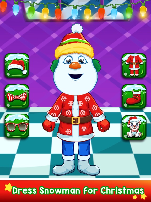 Christmas Salon Spa Hair Games iPad screenshot