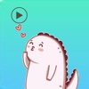 Godzilla Cute Animated Stickers