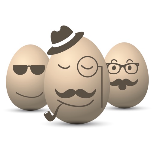Hipster Easter Egg icon