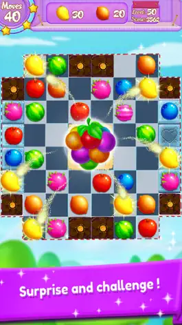 Game screenshot Candy Fruit Match 3 apk