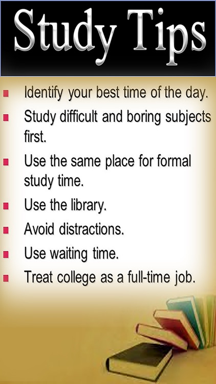 Study Tips - For Students