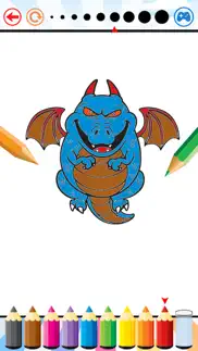 dragon dinosaur coloring book - dino kids all in 1 iphone screenshot 2