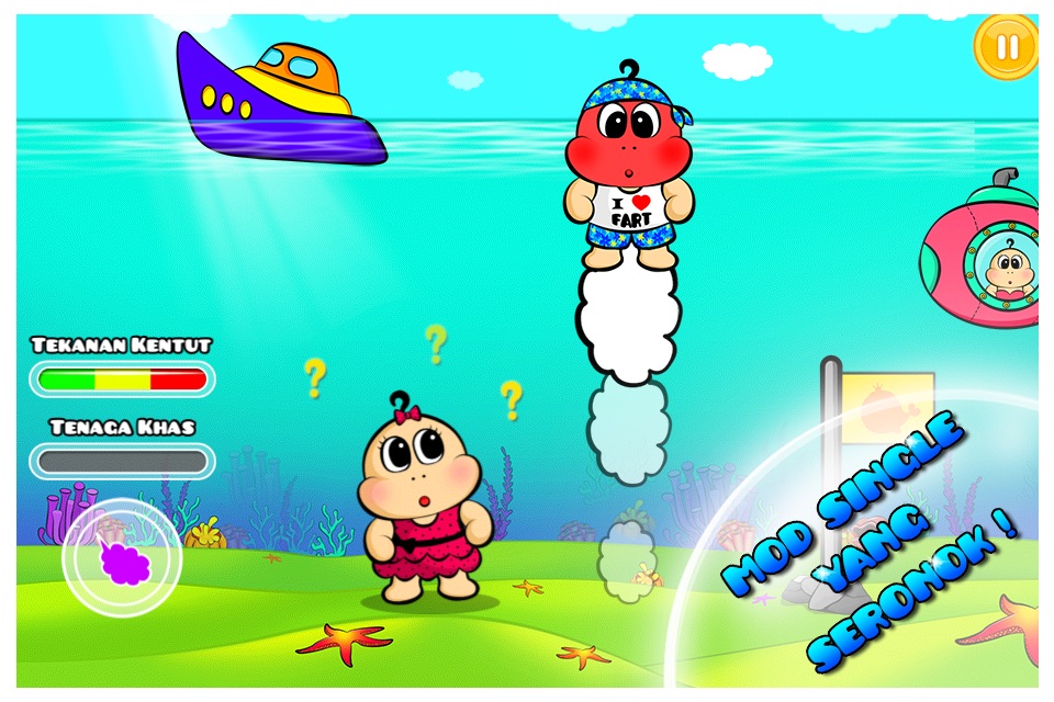 BubbleTT : Oh! My Fart (The Funniest Casual Game) screenshot 3