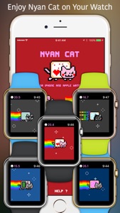 Nyan Cat: Watch & Phone Edition! screenshot #2 for iPhone