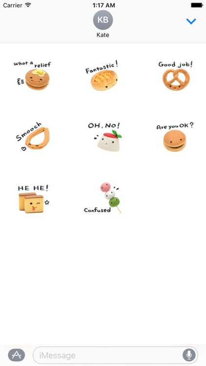 Funny Candies Stickers