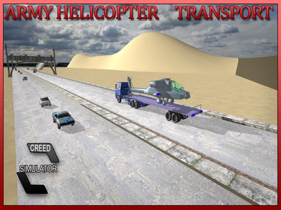 Screenshot #4 pour Army Helicopter Transport - Real Truck Simulator