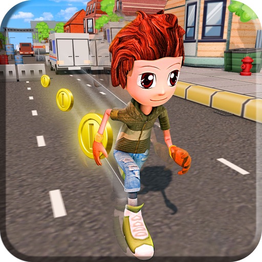 Kid Endless Run - City Tour Adventure Game icon