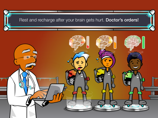 CDC HEADS UP Rocket Blades iPad screenshot
