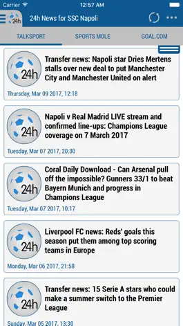 Game screenshot 24h News for SSC Napoli mod apk
