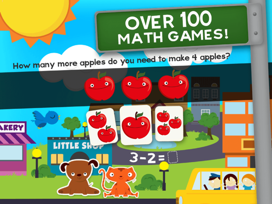 Screenshot #2 for Animal Math Kindergarten Games