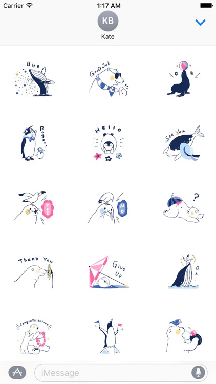 Animals Of The Antarctic Stickers