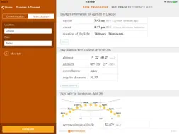 Wolfram Sun Exposure Reference App screenshot 10