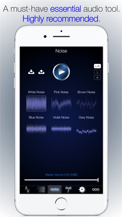 Audio Signal Generator including Sweeps & Noise