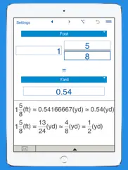 inches, feet, yards and miles converter ipad resimleri 2