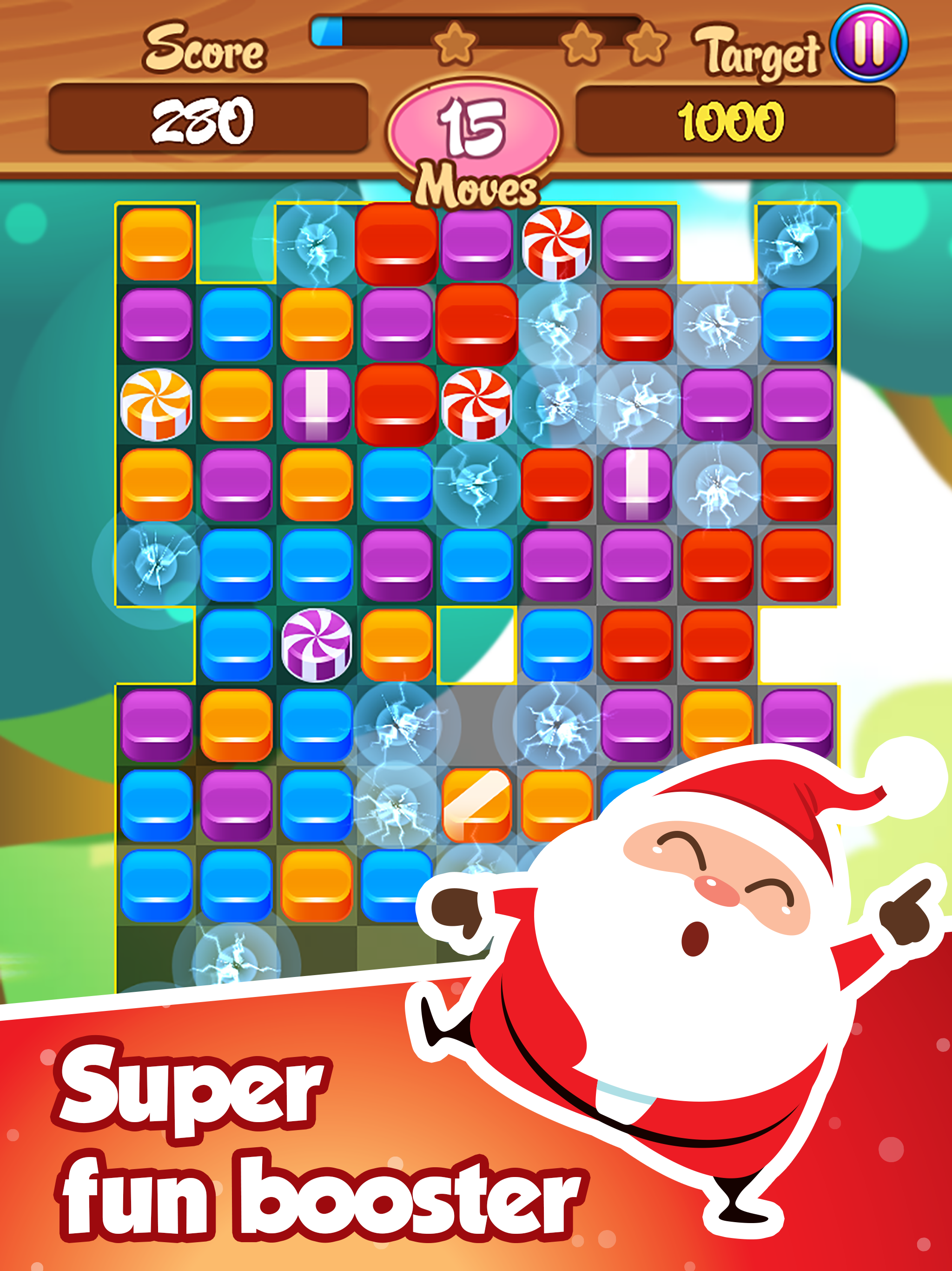 Christmas Match 3 - Blast All Santa Candy screenshot 8