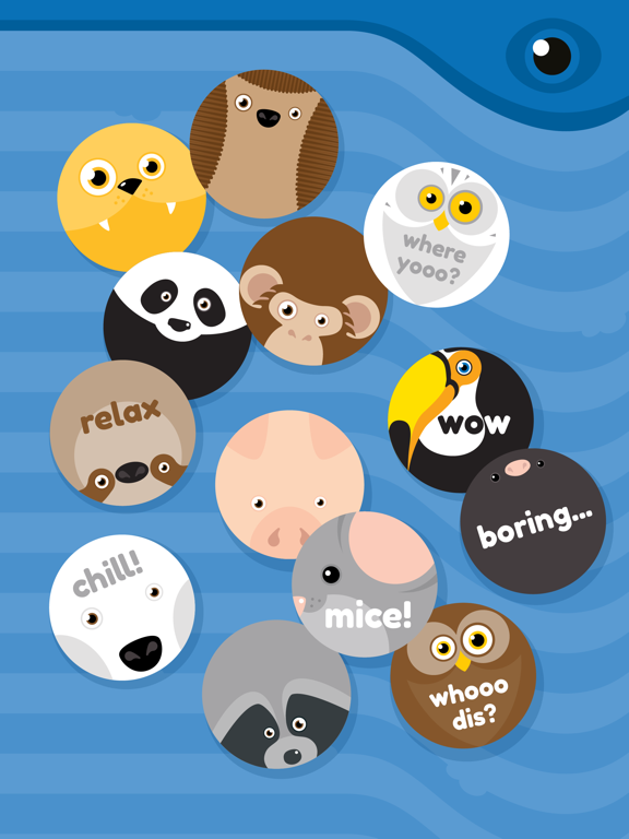 Screenshot #5 pour Roundimals Sticker Pack