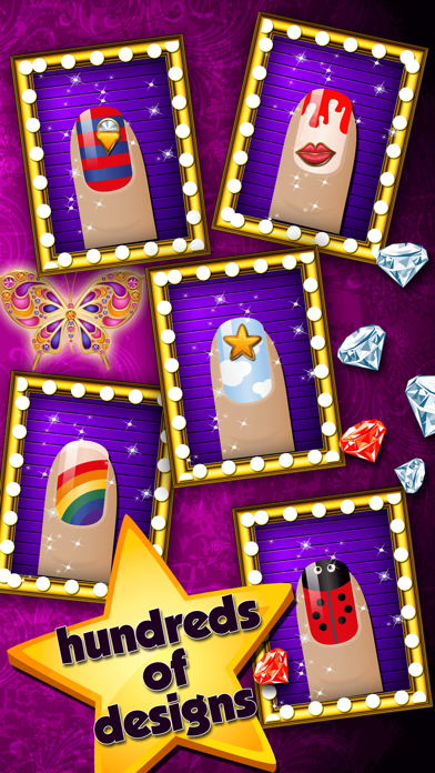 Screenshot #1 pour Nail Art Makeup Salon-Virtual Spa Fashion Saga