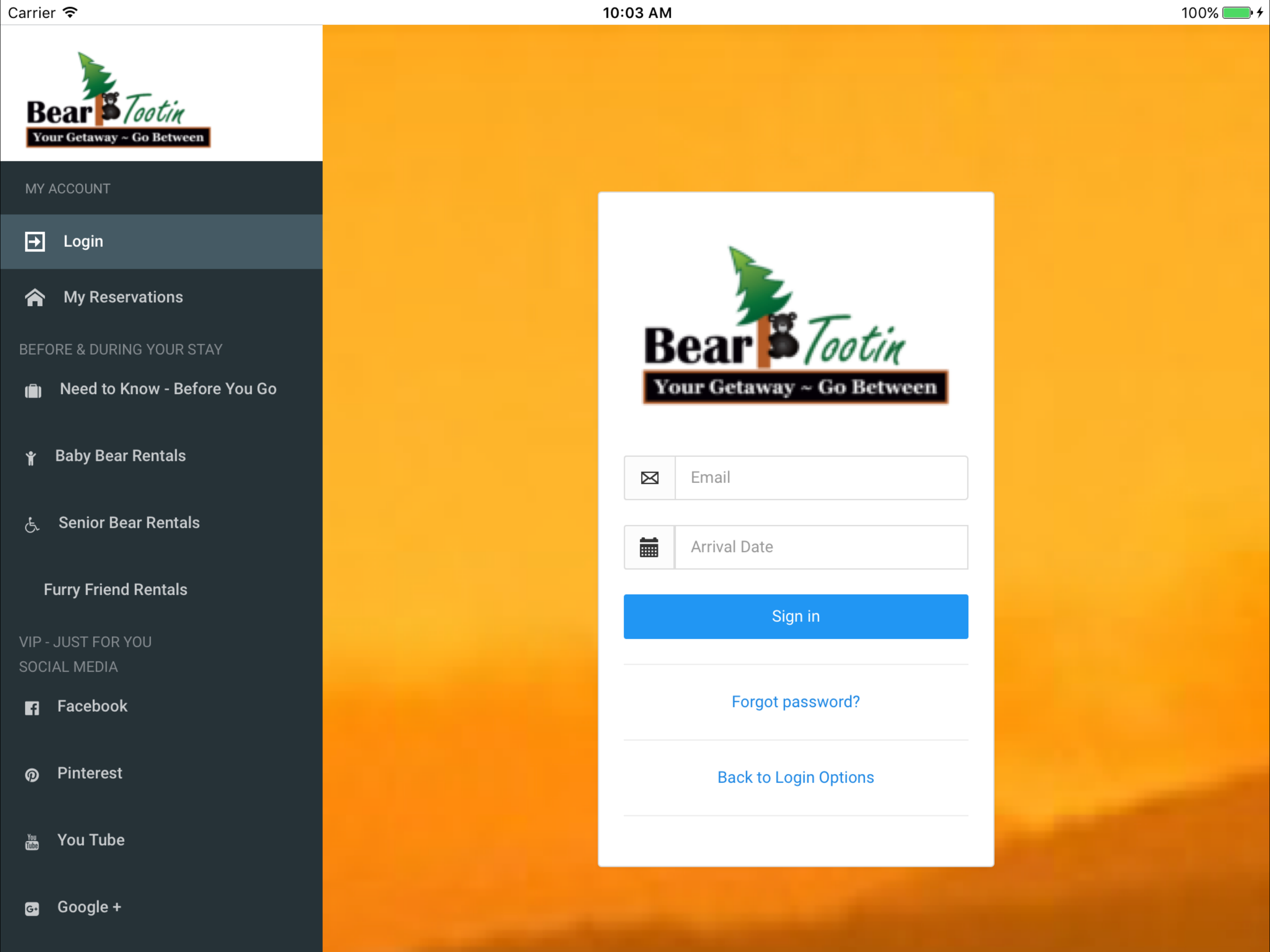 Bear Tootin Cabin Rentals screenshot 3