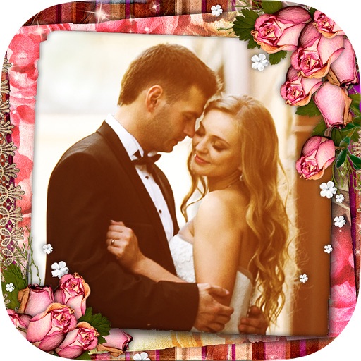 Wedding frames – romantic love photo album editor icon
