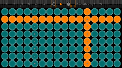 Screenshot #1 pour Arpeggionome for iPhone | matrix arpeggiator