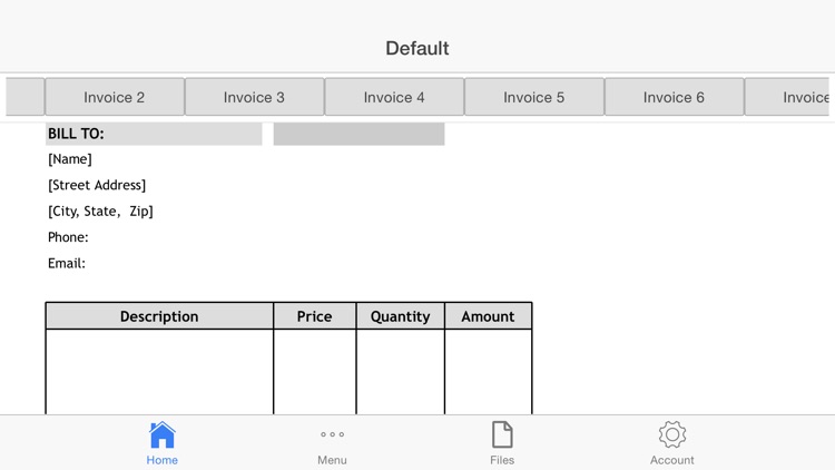 Rupee Invoice