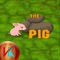 The Pig Blocking - Build The Stones here you have to Tap on a tile to place a block there