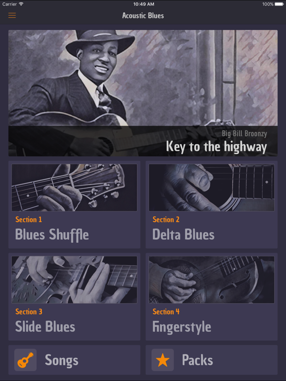 Screenshot #4 pour Acoustic Blues Guitar Lessons