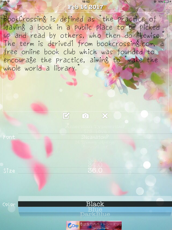 Emma's Diary iPad screenshot