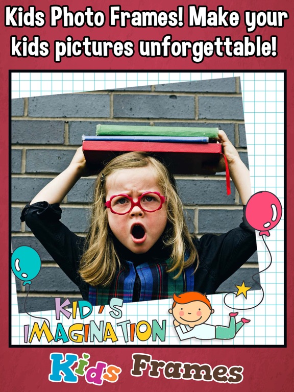 Screenshot #4 pour Kids Photo Frames Editor & Photo Collage