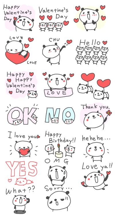 Valentine Happy Panda!!
