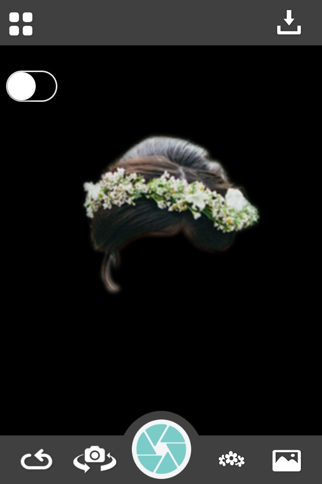 Wedding Flower Crown Hairstyle Photo Editor screenshot 2