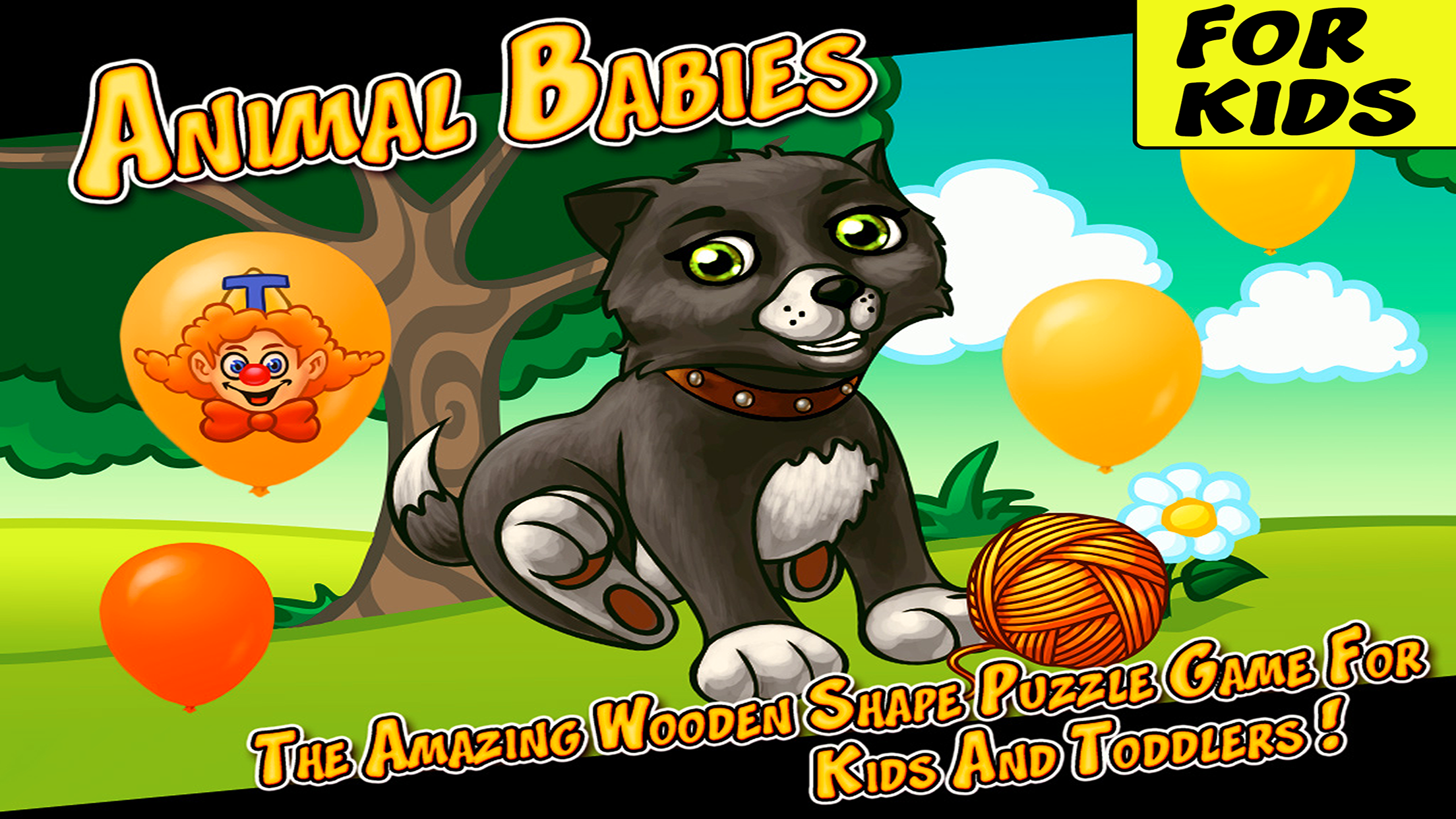 Animal Babies - Cute Puzzles for Kids and Toddlers screenshot 3