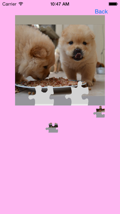 Screenshot #1 pour Puppies (Baby Dogs) Jigsaw Puzzles