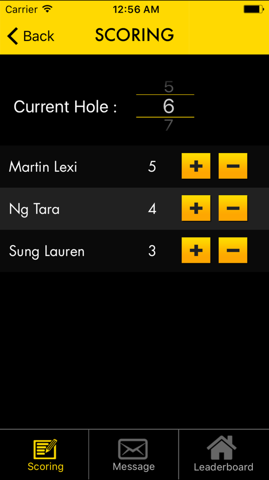 #5. Golf Live Scoring (iOS) โดย: lambodar