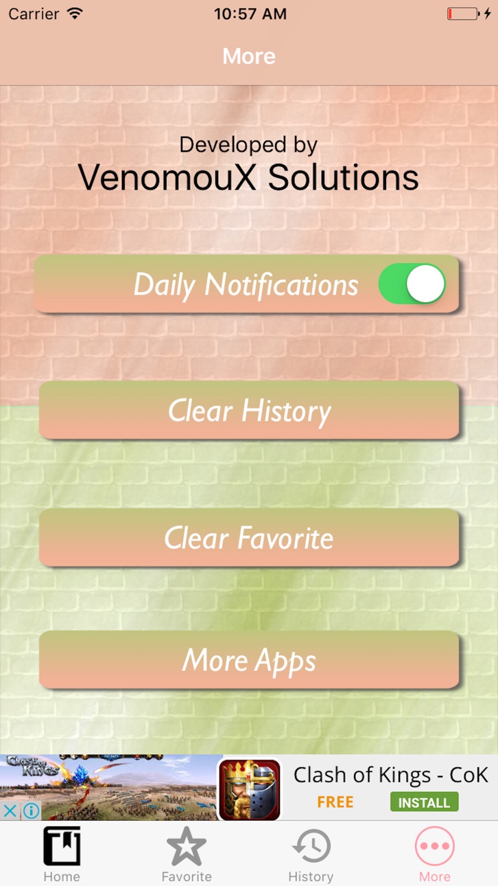 iPhone screenshot