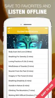 meditation & relax sleep timer iphone screenshot 4