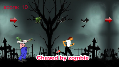Screenshot #1 pour Girl vs Zombie: Running And Chasing