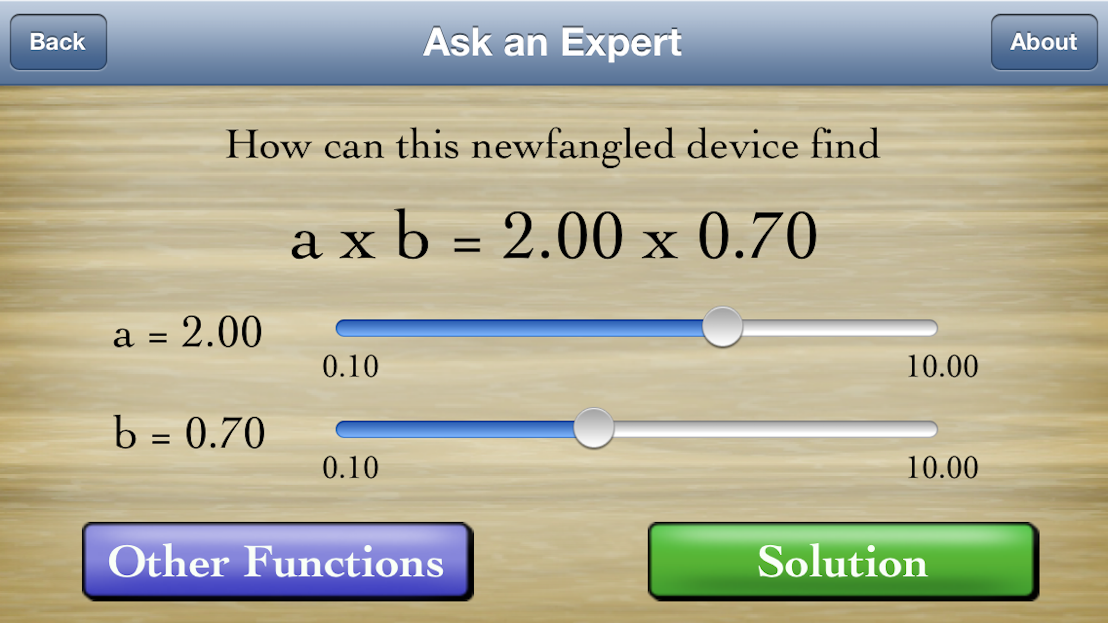 Pocket Slide Rule Expert