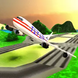 Flight Sim-ulator 3D: Fly Air-Plane 2 app icon