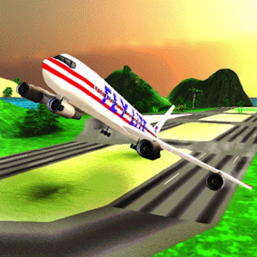 Flight Sim-ulator 3D: Fly Air-Plane 2 icon