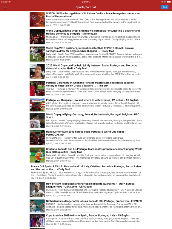 Screenshot #6 pour Portugal News English Today & Portuguese Radio