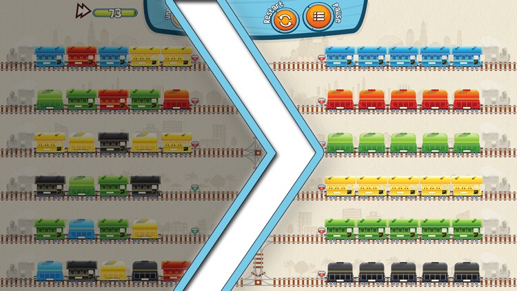 Train Mix  challenging puzzle