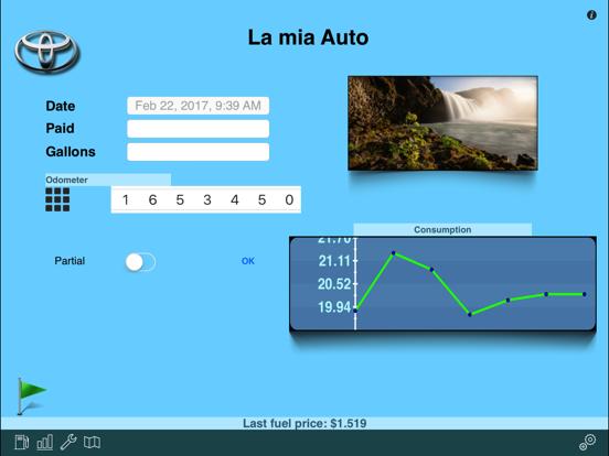 myFuelLog: Car Maintenance iPad screenshot