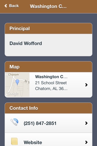 Washington County Board of Education screenshot 2