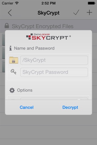SafeCrypt screenshot 3