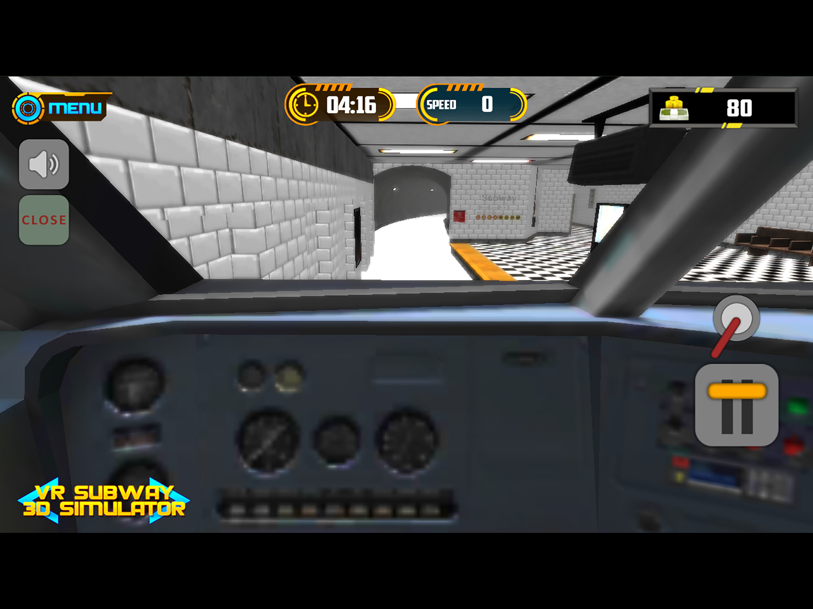 VR Subway 3D Simulator